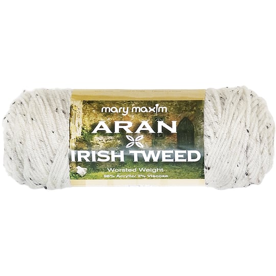 Mary Maxim 197-206 Aran Irish Tweed Yarn